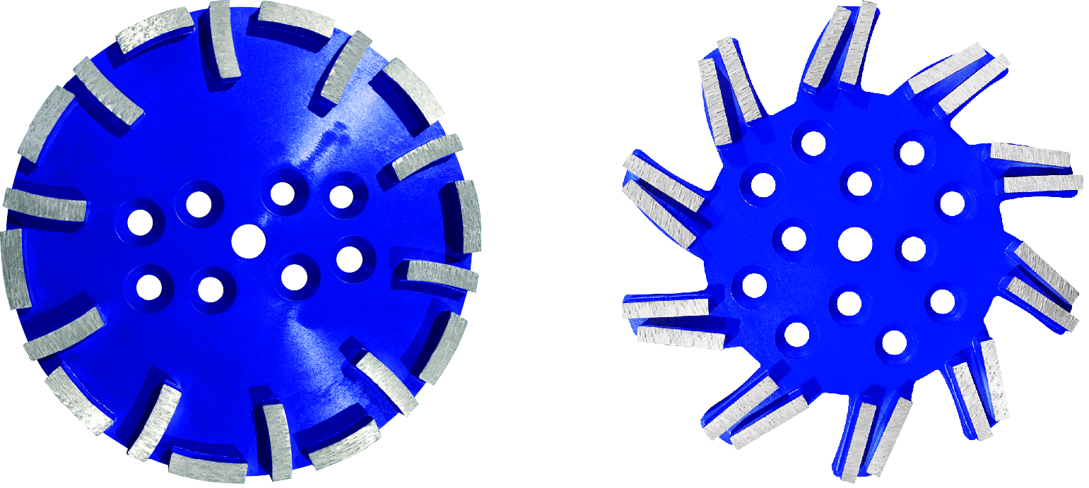 Floor grinding block